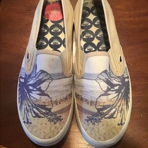 Roxy Size 7.5 Slip Ons